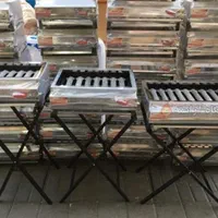 کباب پز استیل گازی چدنی ۴۰ سانت باربیکیو منقل اجاق|اجاق گاز و لوازم برقی پخت‌وپز|تهران, بازار|دیوار