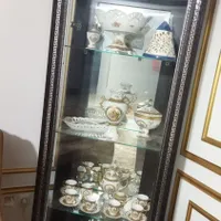 بوفه چهار طبقه دو در بغل هالوژن دار درحدنو