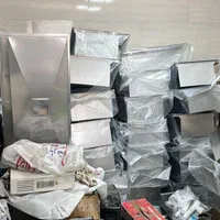 سینک پله ای باکسی ورق استیل ۳۰۴ طرح متا