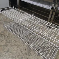 آبچکان صنعتی دو طبقه سینک ظرفشویی استیل و آبکاری|آب‌چکان و نظم‌دهنده ظروف|تهران, یافت‌آباد|دیوار