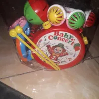 طبل و جغجفه کامل سالم و نو|اسباب‌بازی بچه|تهران, حکیمیه|دیوار
