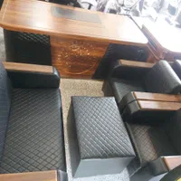 میز مدیریتی ومبل اداری۲متری مدل خزر|دفتر کار|رشت, فرودگاه سردار جنگل رشت|دیوار