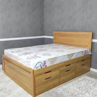 تخت یک نفره . سرویس خواب. تخت یک نیم نفره صهبایی|تخت و سرویس خواب|مشهد, گلبرگ شمالی|دیوار