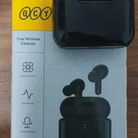 هدفون بلوتوث qcy t10 pro|لوازم جانبی موبایل و تبلت|رشت, استقامت ۱|دیوار