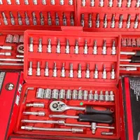 جعبه بکس 46پارچه فقط385و تمامی ابزار ها تک و عمده|ابزارآلات|شیراز, اصلاح‌نژاد|دیوار