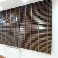 پرده کرکره چوبی زبرا فروش عیدانه پرده پانچی آماده|پرده، رانر، رومیزی|قم, بلوار امین و ساحلی|دیوار