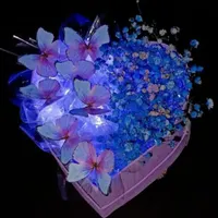 گل روبانی و پروانه ای|گل مصنوعی|اردبیل, |دیوار