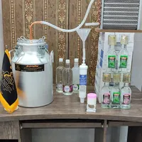 دیگ گلابگیر با کندانسور برقی این سیستم هوا خنک است