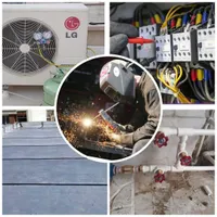 کولر تاسیسات جوشکاری سیار گاز برقکار لوله کش پمپ