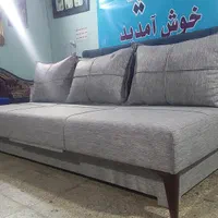 مبل تختخوابشو تخت خواب شو تختشو طوسی رنگ|مبلمان خانگی و میز عسلی|تهران, اتحاد|دیوار