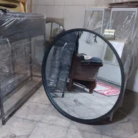 آینه گرد قاب فلزی|آینه|تهران, نیروی هوایی (پیروزی)|دیوار