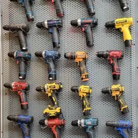 دریل شارژی کیفیت بالا پیچ بند گارانتی دار دلر چکشی