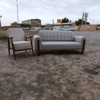 مبل راحتی مینیمال ۸ نفره با چوب روسی درجه یک|مبلمان خانگی و میز عسلی|مشهد, طبرسی شمالی|دیوار