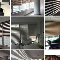 پرده زبرا ساده،مات،براق