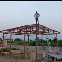 جوشکاری سیار ونصب ورق شیروانی