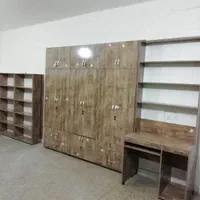 تعمیرات وساخت کتابخانه کمد و دکوراسیونMDF ام دی اف|کتابخانه، شلف، قفسه‌های دیواری|اصفهان, خرم|دیوار