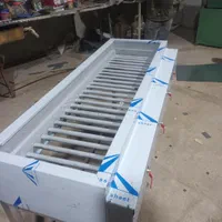 کباب پز با ناودانی سینک صنعتی میزکار وان ظرفشویی