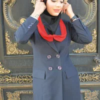 مقنعه تل دار شالدار|لباس|تهران, امام زاده حسن|دیوار