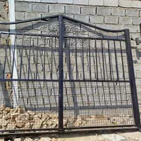 درب حیاط باغ تاجدار فرفورژه مدل صدفی 089 المهدی|مصالح و تجهیزات ساختمان|تبریز, |دیوار