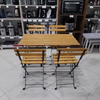 میز و صندلی تاشو بالکن ، تراس ، کافه *اثاث مارکت|میز و صندلی غذاخوری|سیرجان, |دیوار