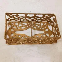 سطل و جا دستمال برنجی|صنایع دستی و سایر لوازم تزئینی|تهران, خاک سفید|دیوار