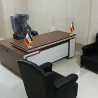 میز مدیریت آکا نماهایگلاس ال دار ۲ متر|دفتر کار|محمدشهر, |دیوار