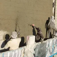 شاتکریت سیمانکاری با دستگاه سیمانکار سیمان کاری|خدمات پیشه و مهارت|ملارد, |دیوار