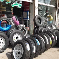 تیوبلس رینگ با لاستیک جفتی ۱۶ نیسان