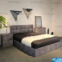 تخت خواب دونفره تختخواب مدل roshina