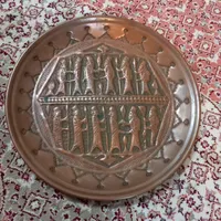 دیوارکوب مسی قدیمی|کلکسیون اشیاء عتیقه|رشت, فلسطین|دیوار