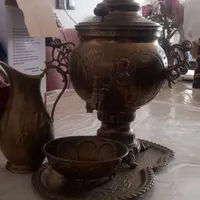 سماور ۶ لیتری و وسایل جانبی|سماور، چای‌ساز، قهوه‌ساز|قزوین, |دیوار
