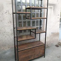 کتابخانه فلزی.روستیک.استند فلزی کد 10|کتابخانه، شلف، قفسههای دیواری|تهران, یافت آباد جنوبی|دیوار