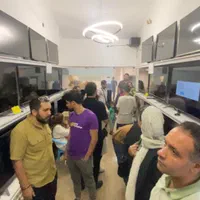 فروش تلوزیون پشت ویترینی نمایشگاهی با چک صیاد