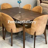میز نهار خوری میز نهارخوری با صندلی نیو راش گیتاری|میز و صندلی غذاخوری|تهران, گلستان (شهرک راه آهن)|دیوار