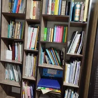 کتابخانه وسرویس خواب|کتابخانه، شلف، قفسه‌های دیواری|نسیم‌شهر, |دیوار