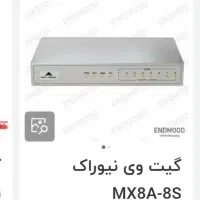 گیت وی نیوراک ۸پورت|مودم و تجهیزات شبکه|تهران, لویزان|دیوار