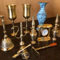 ساعت رومیزی برنجی|صنایع دستی و سایر لوازم تزئینی|تهران, مطهری|دیوار