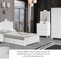 تخت خواب یک نفره ،شرکتی ،تختخواب sarvتکنفره