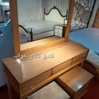 سرویس تختخواب افرا+تخت+میزارایش صندلی+ اینه+پاتختی|تخت و سرویس خواب|مشهد, فرهنگ|دیوار