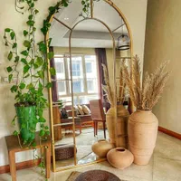 آینه قدی گنبدی پنجره ای طلایی|آینه|کرج, کوی امامیه|دیوار