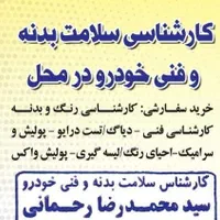 کارشناس سلامت بدنه و فنی خودرو در محل تشخیص رنگ|خدمات موتور و ماشین|اردبیل, |دیوار