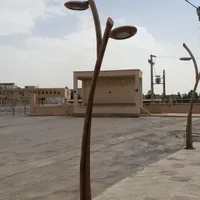 پایه چراغ باغی مدل دوسر