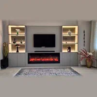 شومینه سایز ۱۸۰ با کیفیت عالی (تولید مستقیم)|بخاری، هیتر، شومینه|کرج, کوی کارمندان جنوبی|دیوار
