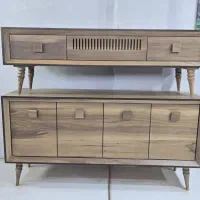 فروش کنسول و میز تلویزیون چوب گردو نو|بوفه، ویترین، کنسول|شاهدشهر, |دیوار