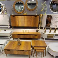 کنسول و میزتلویزیون ساردین چوب راش|بوفه، ویترین، کنسول|همدان, |دیوار