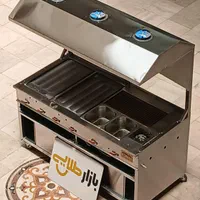 فر ساندویچی مرکب انواع اجاق ساندویچ صنعتی فلافل