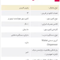 P3117  یخچال فریزر پایین جی پلاس ضمانت گلدیران|یخچال و فریزر|کلاردشت, |دیوار
