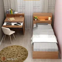 تخت خواب دو نفره تکنفره ساده