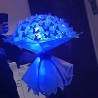 دسته گل پروانه ای و دیزاین پول تولد شاباش|گل مصنوعی|مشهد, فرهنگیان (شهرک غرب)|دیوار