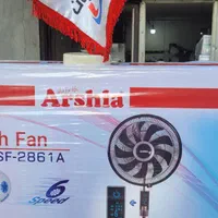 پنکه ایستاده ارشیا مدل ۲۸۶۱A دیجیتال  سینوسی|پنکه و تصفیه‌کنندهٔ هوا|تهران, آهنگ|دیوار